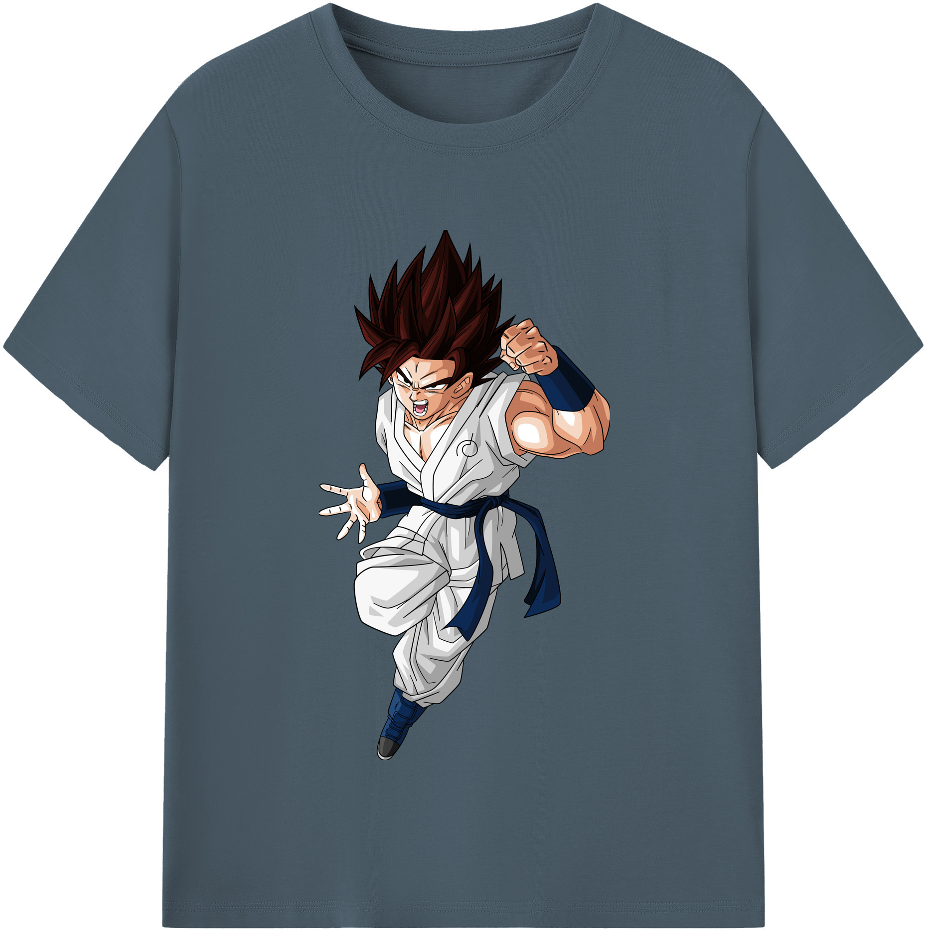 （画像用） ドラゴンボール 孫 悟飯（そんごはん）DRAGON BALL Son Gohan 綿100％半袖Tシャツ（フロントプリント）